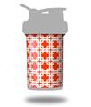 Skin Decal Wrap works with Blender Bottle ProStak 22oz Boxed Red (BOTTLE NOT INCLUDED)