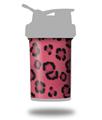 Skin Decal Wrap works with Blender Bottle ProStak 22oz Leopard Skin Pink (BOTTLE NOT INCLUDED)
