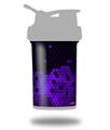 Skin Decal Wrap works with Blender Bottle ProStak 22oz HEX Purple (BOTTLE NOT INCLUDED)