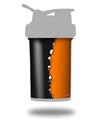 Skin Decal Wrap works with Blender Bottle ProStak 22oz Ripped Colors Black Orange (BOTTLE NOT INCLUDED)