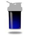 Skin Decal Wrap works with Blender Bottle ProStak 22oz Smooth Fades Blue Black (BOTTLE NOT INCLUDED)