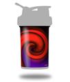 Skin Decal Wrap works with Blender Bottle ProStak 22oz Alecias Swirl 01 Red (BOTTLE NOT INCLUDED)