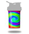 Skin Decal Wrap works with Blender Bottle ProStak 22oz Rainbow Swirl (BOTTLE NOT INCLUDED)