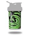 Skin Decal Wrap works with Blender Bottle ProStak 22oz Alecias Swirl 02 Green (BOTTLE NOT INCLUDED)