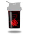 Skin Decal Wrap works with Blender Bottle ProStak 22oz Oriental Dragon Red on Black (BOTTLE NOT INCLUDED)