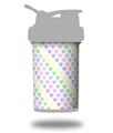 Skin Decal Wrap works with Blender Bottle ProStak 22oz Pastel Hearts on White (BOTTLE NOT INCLUDED)