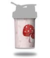 Skin Decal Wrap works with Blender Bottle ProStak 22oz Mushrooms Red (BOTTLE NOT INCLUDED)