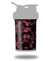 Skin Decal Wrap works with Blender Bottle ProStak 22oz Skulls Confetti Pink (BOTTLE NOT INCLUDED)