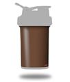 Skin Decal Wrap works with Blender Bottle ProStak 22oz Solids Collection Chocolate Brown (BOTTLE NOT INCLUDED)