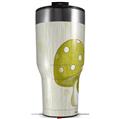 Skin Wrap Decal for 2017 RTIC Tumblers 40oz Mushrooms Yellow (TUMBLER NOT INCLUDED)