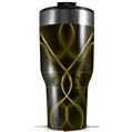 Skin Wrap Decal for 2017 RTIC Tumblers 40oz Abstract 01 Yellow (TUMBLER NOT INCLUDED)
