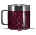Skin Decal Wrap for Yeti Coffee Mug 14oz Abstract 01 Pink - 14 oz CUP NOT INCLUDED by WraptorSkinz