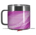 Skin Decal Wrap for Yeti Coffee Mug 14oz Mystic Vortex Hot Pink - 14 oz CUP NOT INCLUDED by WraptorSkinz