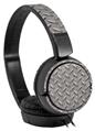 Decal style Skin Wrap for Sony MDR ZX110 Headphones Diamond Plate Metal 02 (HEADPHONES NOT INCLUDED)