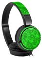 Decal style Skin Wrap for Sony MDR ZX110 Headphones Triangle Mosaic Green (HEADPHONES NOT INCLUDED)