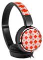 Decal style Skin Wrap for Sony MDR ZX110 Headphones Boxed Red (HEADPHONES NOT INCLUDED)
