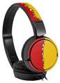 Decal style Skin Wrap for Sony MDR ZX110 Headphones Ripped Colors Red Yellow (HEADPHONES NOT INCLUDED)