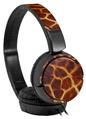 Decal style Skin Wrap for Sony MDR ZX110 Headphones Fractal Fur Giraffe (HEADPHONES NOT INCLUDED)