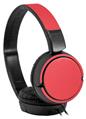 Decal style Skin Wrap for Sony MDR ZX110 Headphones Solids Collection Coral (HEADPHONES NOT INCLUDED)