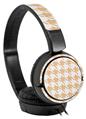 Decal style Skin Wrap for Sony MDR ZX110 Headphones Houndstooth Peach (HEADPHONES NOT INCLUDED)