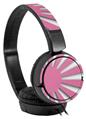 Decal style Skin Wrap for Sony MDR ZX110 Headphones Rising Sun Japanese Flag Pink (HEADPHONES NOT INCLUDED)