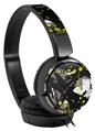 Decal style Skin Wrap for Sony MDR ZX110 Headphones Abstract 02 Yellow (HEADPHONES NOT INCLUDED)