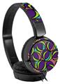 Decal style Skin Wrap for Sony MDR ZX110 Headphones Crazy Dots 01 (HEADPHONES NOT INCLUDED)