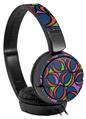 Decal style Skin Wrap for Sony MDR ZX110 Headphones Crazy Dots 02 (HEADPHONES NOT INCLUDED)