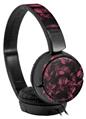Decal style Skin Wrap for Sony MDR ZX110 Headphones Skulls Confetti Pink (HEADPHONES NOT INCLUDED)