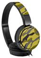 Decal style Skin Wrap for Sony MDR ZX110 Headphones Camouflage Yellow (HEADPHONES NOT INCLUDED)
