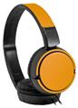 Decal style Skin Wrap for Sony MDR ZX110 Headphones Solids Collection Orange (HEADPHONES NOT INCLUDED)