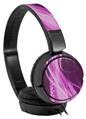 Decal style Skin Wrap for Sony MDR ZX110 Headphones Mystic Vortex Hot Pink (HEADPHONES NOT INCLUDED)