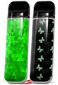 Skin Decal Wrap 2 Pack for Smok Novo v1 Triangle Mosaic Green VAPE NOT INCLUDED