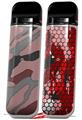 Skin Decal Wrap 2 Pack for Smok Novo v1 Camouflage Pink VAPE NOT INCLUDED