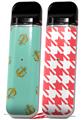 Skin Decal Wrap 2 Pack for Smok Novo v1 Anchors Away Seafoam Green VAPE NOT INCLUDED