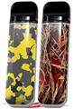 Skin Decal Wrap 2 Pack for Smok Novo v1 WraptorCamo Old School Camouflage Camo Yellow VAPE NOT INCLUDED
