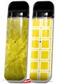 Skin Decal Wrap 2 Pack for Smok Novo v1 Stardust Yellow VAPE NOT INCLUDED