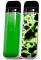 Skin Decal Wrap 2 Pack for Smok Novo v1 Solids Collection Green VAPE NOT INCLUDED