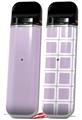Skin Decal Wrap 2 Pack for Smok Novo v1 Solids Collection Lavender VAPE NOT INCLUDED