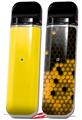 Skin Decal Wrap 2 Pack for Smok Novo v1 Solids Collection Yellow VAPE NOT INCLUDED