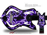  Electrify Purple Decal Style Skin - fits Warriors Of Rock Guitar Hero Guitar (GUITAR NOT INCLUDED)