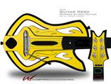  Solids Collection Yellow Decal Style Skin - fits Warriors Of Rock Guitar Hero Guitar (GUITAR NOT INCLUDED)