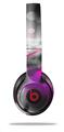 Skin Decal Wrap compatible with Beats Solo 2 WIRED Headphones ZaZa Pink (HEADPHONES NOT INCLUDED)