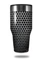 Skin Decal Wrap for Walmart Ozark Trail Tumblers 40oz - Mesh Metal Hex 02 (TUMBLER NOT INCLUDED)