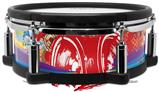 Skin Wrap works with Roland vDrum Shell PD-108 Drum Rainbow Music (DRUM NOT INCLUDED)