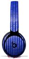 WraptorSkinz Skin Skin Decal Wrap works with Beats Solo Pro (Original) Headphones Binary Rain Blue Skin Only BEATS NOT INCLUDED